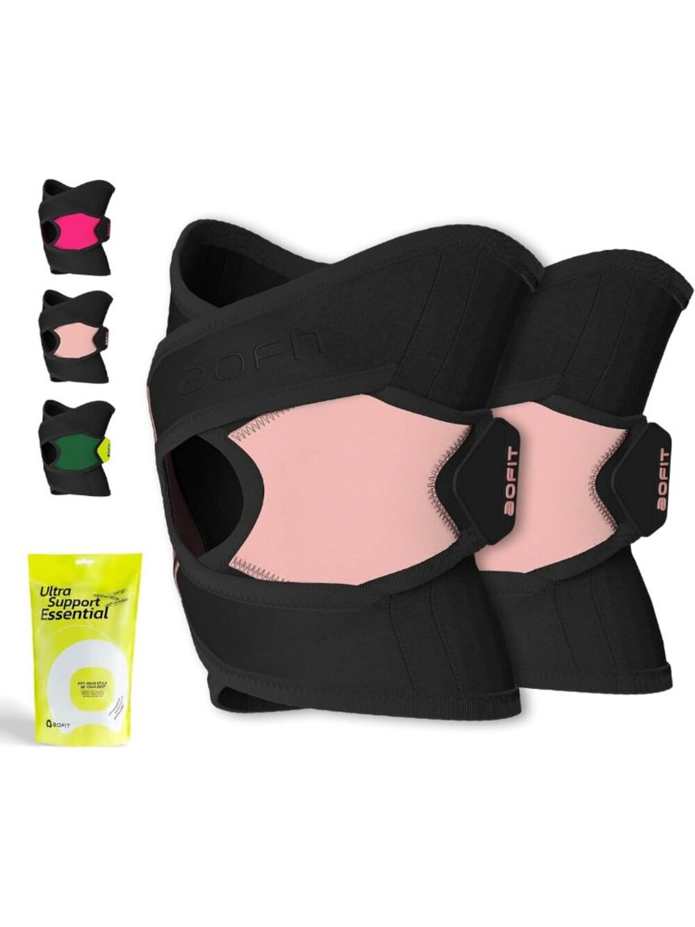 Adjustable Compression Knee Brace for Pain Relief | Support Sleeve with